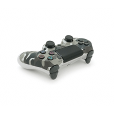 Геймпад Brazzers бездротовий для PS4 Wireless DUALSHOCK 4, роз'єм для навушників, LED light bar, Haki-Silver, 3.7V, 600mAh, Blister-box