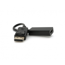 Конвертер Display Port (папа) на HDMI(мама) 30cm, Black, 4K, Пакет