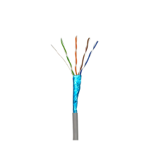 Кабель кручена пара GEAR FTP 4x2x0, 51 Cat5E, CCA, для внутрішніх робіт, сірий, 305m
