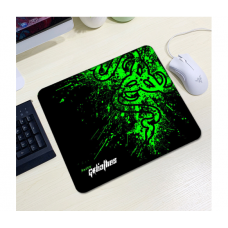 Коврик 200*240 тканевой RAZER 3, толщина 2 мм, цвет Black / Green, Пакет
