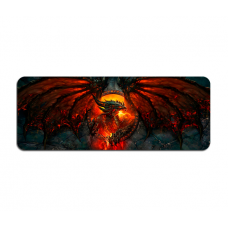 Коврик 300*600 тканевой World of Warcraft Dragon с боковой прошивкой, толщина 2 мм, Пакет