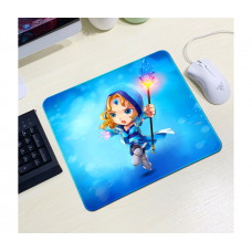 Коврик 240*220 тканевой DOTA2 "Crystal Maiden Arcana", толщина 2 мм, цвет Blue, OEM