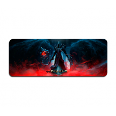 Коврик 400*900 тканевой "Diablo5" с боковой прошивкой, толщина 2 мм, Пакет