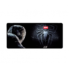 Коврик 300*800 тканевой Spider Man 11 с боковой прошивкой, толщина 3 мм, Black, Пакет
