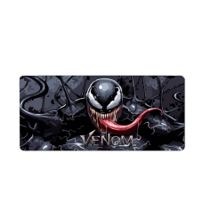 Коврик 300*800 тканевой Venom с боковой прошивкой, толщина 3 мм, Black, Пакет