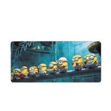 Коврик 300*800 тканевой Minions с боковой прошивкой, толщина 3 мм, Пакет