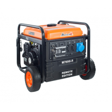 Генератор инверторный БЕНЗИНОВЫЙ Matari M7500I-R (7,2 kW), однофазный, 220V, 50Hz, обьем бака 24л, электростартер + дистанционный