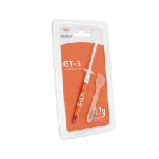 Паста термопроводная PCcooler GT3 1.2g, шприц, Grey, >9.8,0W / m-K, <0.006°C-in² / W, -50°≈180°, Вязкость -85K cPs, Box