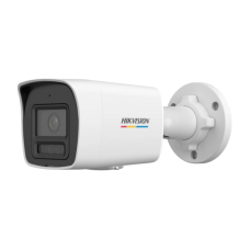 4МП цилиндрическая ColorVu Smart Hybrid-Light камера со звуком и SD картой Hikvision DS-2CD1047G2H-LIUF (2.8мм)