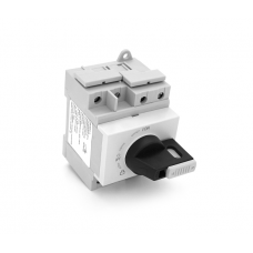 Поворотний вимикач зовнішнього монтажу HGN4-L1-16, DC1000V, 16A, 2P, Grey