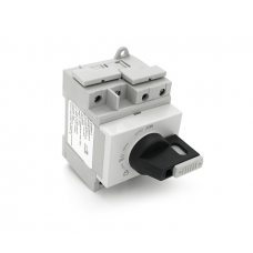 Поворотний вимикач зовнішнього монтажу HGN4-L1-25, DC1000V, 25A, 2P, IP66, Grey