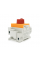 Поворотный выключатель c фиксатором, YRO YRDS1DB / N32 / 4, под DIN рейку, 1000V, 32A, 4P, Grey / Orange