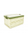 Органайзер пластиковый с крышкой в багажник автомобиля, 400x280х230mm, Green
