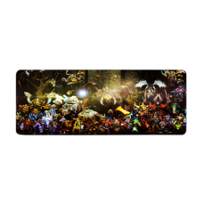 Коврик 300*700 тканевой DOTA2 "Attack of the Titans", толщина 3 мм, OEM