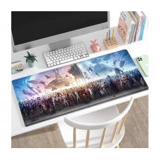 Коврик 300*800 тканевой "All Heroes" с боковой прошивкой, толщина 4 мм, OEM