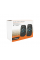 Колонки 2.0 Kisonli L-3030 для ПК и ноутбука, USB + 3.5mm, 2x3W, 20Hz- 20KHz, 20X11X13mm, black