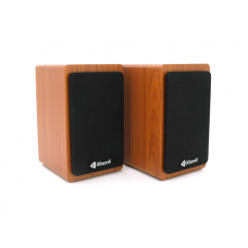 Колонки 2.0 Kisonli X23 для ПК и ноутбука, USB + 3.5mm, 2x5W, 30Hz- 15KHz, 110 х 127 х 183mm, Black