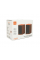 Колонки 2.0 Kisonli X23 для ПК и ноутбука, USB + 3.5mm, 2x5W, 30Hz- 15KHz, 110 х 127 х 183mm, Black