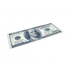 Коврик 300*800 тканевой "DOLLAR" с боковой прошивкой, толщина 2 мм, Пакет