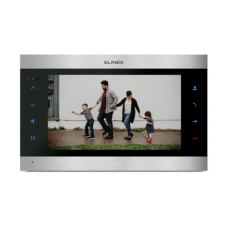 Wi-Fi відеодомофон Slinex SL-10N Cloud (silver + black), AHD, 10” сенсорний IPS екран, переадресація на тел Smart Call, 300 x 65 x 306 мм