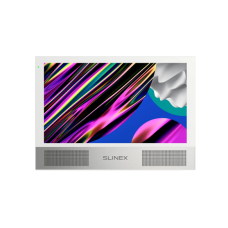 AHD відеодомофон Slinex Sonik 7 (white), 7” сенсорний IPS екран, запис руху, слот microSD, 176×133×20 мм
