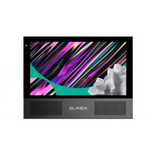 AHD відеодомофон Slinex Sonik 7 (black), 7” сенсорний IPS екран, запис руху, слот microSD, 176×133×20 мм