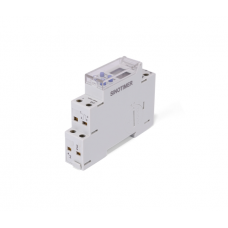 Реле часу Sinotimer TM610-2, 24 години / 7 днів, на DIN-рейку 1P, LCD, програмований, змінна батарея, 16А, 220V, 88х66х18 мм