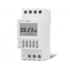 Реле часу Sinotimer TM623, на DIN-рейку, РК-екран, програмований, 16А, 220V, 82х68х35мм