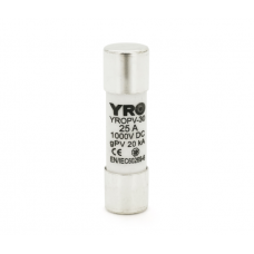 Плавкий запобіжник YROPV-30, 20-25A, 1000Vdc, 10×38mm, постійна напруга, 20 штук в упаковці, ціна за 1 штуку