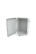 Розподільна коробка, два замки, IP65, ABS, 350х250х150 мм, White