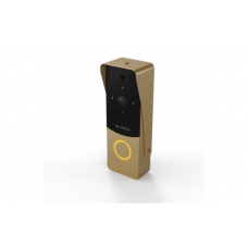 AHD панель виклику Slinex ML-20HD (black / gold), 2 Мп, кут огляду 115°, 45×130×24 мм