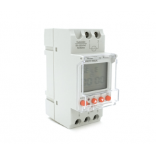 Реле часу Sinotimer TM920BK, на DIN-рейку, LCD, програмований, змінна батарея, 30А, 85-265V, 87х65х36 мм