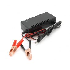 Зарядное устройство аккумуляторов LiFePO4 12V (14.6V), 4S, 3A, с крокодилами, LED-индикация