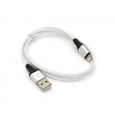 Кабель Hoco X86, Lightning-USB, 2.4A, длина 1м, White, BOX