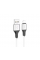 Кабель Hoco X86, Lightning-USB, 2.4A, длина 1м, White, BOX