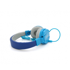Навушники провідні Jedel WAVE6, з мікрофоном, Blue, Box