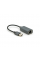 Контролер USB 2.0 to Ethernet VEGGIEG - Мережевий адаптер 10 / 100Mbps з проводом, RTL-8152B, White, Blister-Box