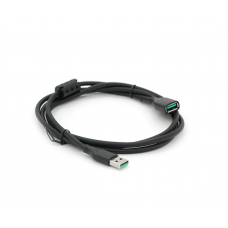 Удлинитель VEGGIEG V-U105, USB 2.0 AM / AF, 1,0m, Black, Пакет