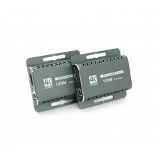 Одноканальный активный удлинитель HDMI сигнала по кабелю UTP. Дальность передачи: до 120 метров, cat5e / cat6e поддержка 4K30HZ