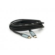 Кабель Type-C to Type-C (USB 3.2 GEN2 male to male), оплетка, Black, длина 3м, поддержка 100W / 10Gbps, 4K60HZ audio / video outpout, BOX