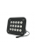 Прожектор направленный с сумеречным датчиком YOSO 12V 24W, 15LED, IP66, угол обзора 60°, дальность до 50м, 177*138*65мм, BOX