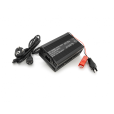 Зарядное устройство для аккумуляторов LiFePo4 48V(58,4V),16S,5A, крокодилы,135x90x50mm