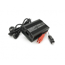 Зарядное устройство для аккумуляторов Li-ion 67.2V4A,+ крокодилы,135x90x50mm