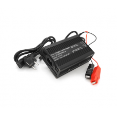 Зарядное устройство для аккумуляторов LiFePo4 60V(73V),20S,4A, + крокодилы,135x90x50mm. 600 г