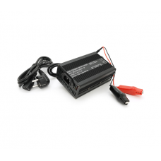 Зарядное устройство для аккумуляторов LiFePo4 72V(87,6V),24S,3,5A,+ крокодилы,135x90x50mm, 0,6 кг