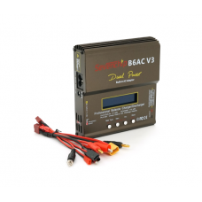 Універсальне ЗУ SevenChip B6ACV3, 11-18V, 100-240V, 0,1-6A, LCD, балансир, від 1 до 16 осередків, клем (LiPo / LiIon / LiHv / NiMH / NiCd / Pb)