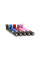 Фонарь-шокер ручной BAILONG BL-1202, 1LED ХPE, 18650mah, Mix color, СЗУ, BOX