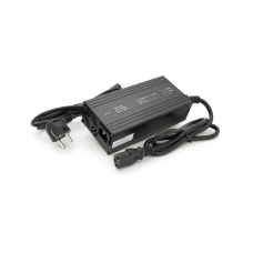 Зарядний пристрій акумуляторів LiFePO4 12V (14.6V), 4S, 15A, штекер Triangle plug (T-tipe / C13 / IEC). LED-індикація, 137x90x50mm