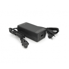 Зарядное устройство аккумуляторов LiFePO4 12V (14.6V), 4S,10A, штекер Triangle plug (T-tipe / C13 / IEC). с индикацией, 133х67х45mm, 0.3kg