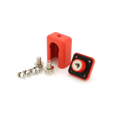 Корпусная проходная клемма 150A-C, М8-М8, 150A, 600V, ≤0,6 мОм, медь, IP54, Red